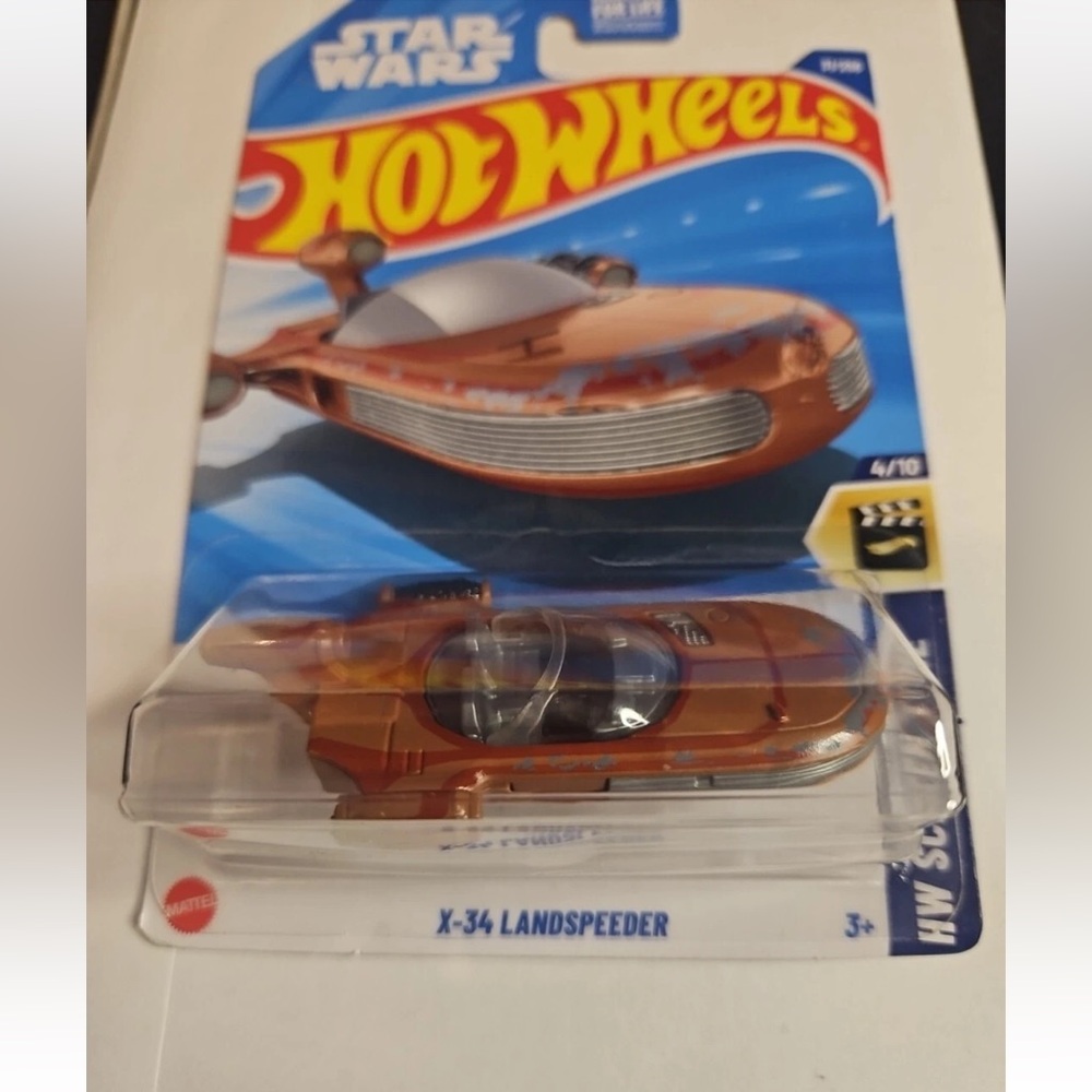Hot Wheels Star Wars X-34 Landspeeder Brown #138 - 2023 HW Screen Time